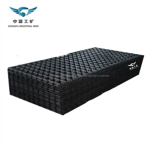 Foro quadrato saldato in rete metallica zincata